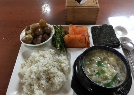 韩国的日常饭图片