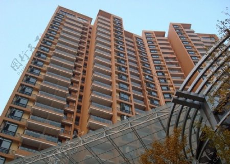 上海浦东新区现代住宅楼图片