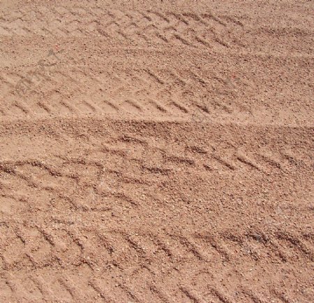 轮胎沙痕图片