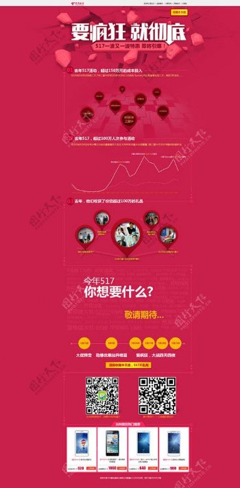 中国电信手机页面图片