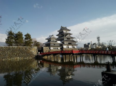 日本古典建筑物日本寺庙图片