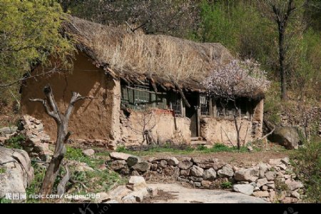 雾灵山小屋图片