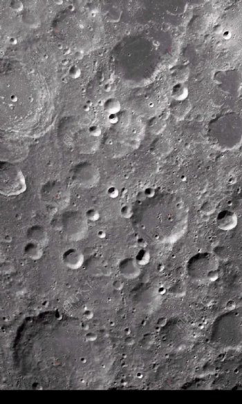 嫦娥拍摄月面图像图片