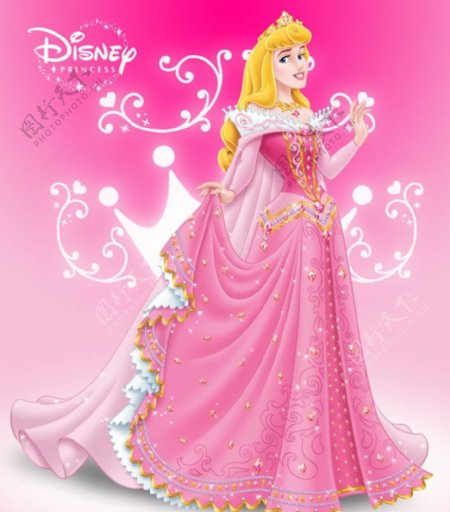 盛装睡美人公主爱洛最新迪士尼公主海报图片