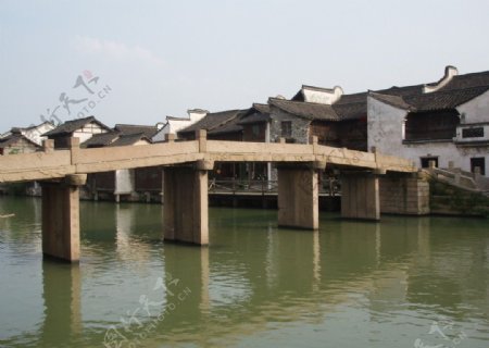 浙江乌镇的桥图片