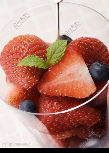 水果与甜品图片