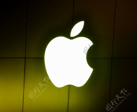 苹果logo金色图片