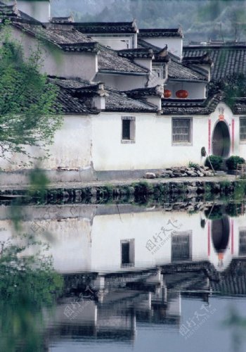安徽黟县宏村风光图片