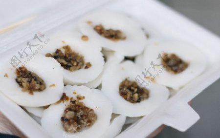 潮州特色小吃咸水粿图片