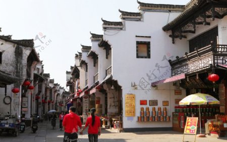 徽州老街图片