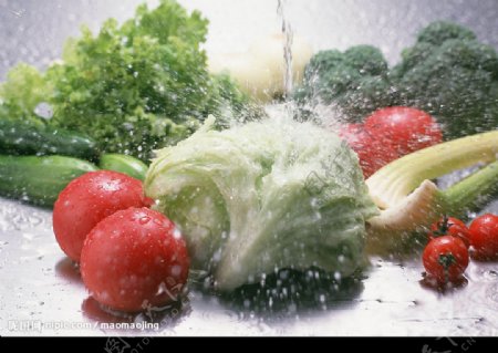 水洗多种蔬菜图片