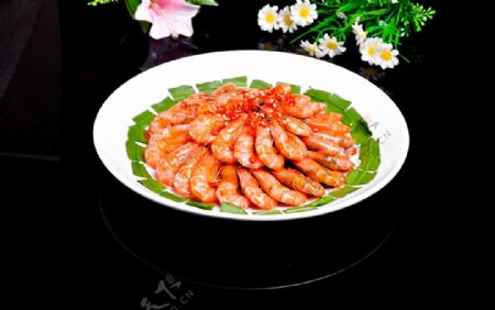 茶香大虾图片