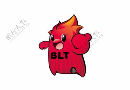 BLT吉祥物设计图片