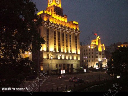 新外滩夜景图片