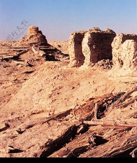 沙漠中的庞贝图片