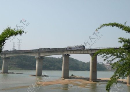 贡江铁路大桥图片