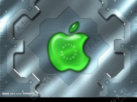 苹果徽标分层素材图片
