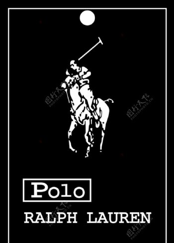 Polo服装吊牌图片