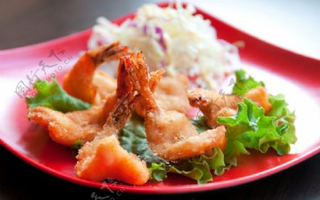 日式琵琶虾图片