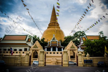 唯美泰国佛寺图片