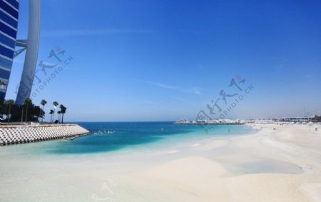 迪拜海滩图片