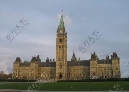 加拿大渥太华国会大厦图片
