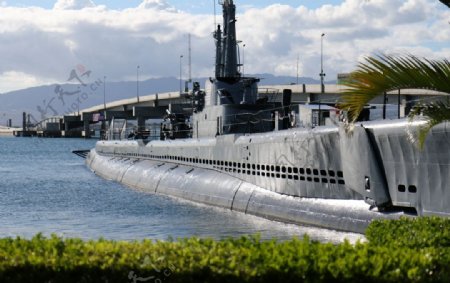 珍珠港潜水艇图片