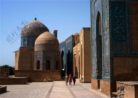 乌兹别克斯坦撒马尔罕ShahiZinda大墓图片