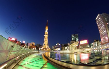 名古屋夜景图片