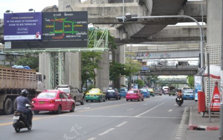 曼谷马路图片
