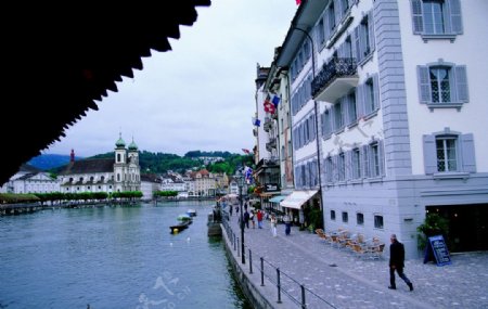 瑞士街景图片