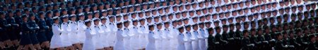 中国女兵图片