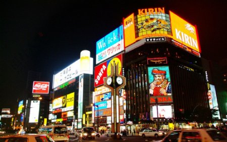 日本札幌城市风景图片