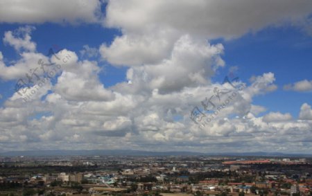 肯尼亚首都内罗毕全景图片