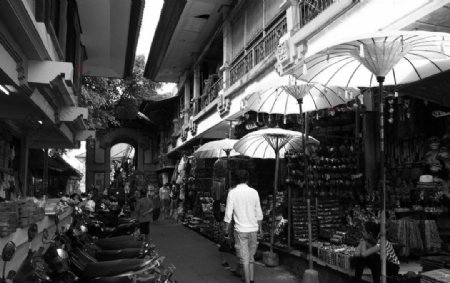 印尼巴厘岛乌布市场图片