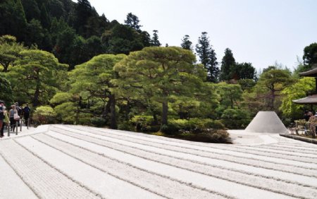 京都银阁寺图片