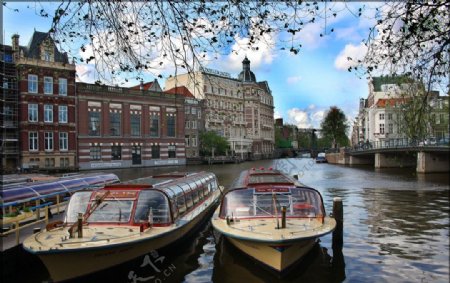 荷兰阿姆斯特丹旅游风景图片