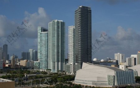 迈阿密中央商务区景观图片