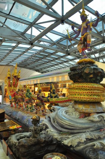 泰国曼谷国际机场图片