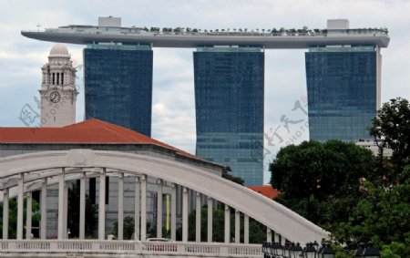 新加坡埃尔金桥和金沙酒店赌场图片
