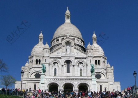 巴黎圣心大教堂图片