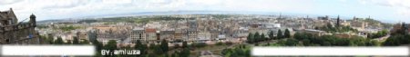 爱丁堡新城堡全景图片