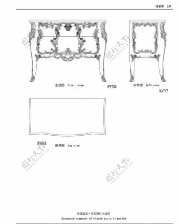 欧式家具图图片