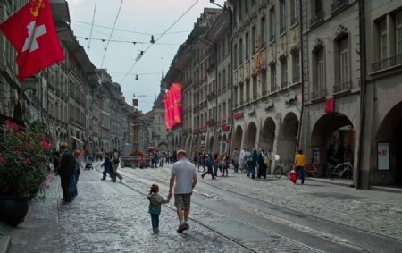 瑞士伯爾尼街景图片