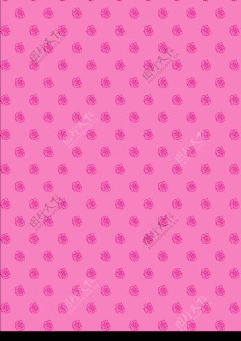 粉红玫瑰花纹图片