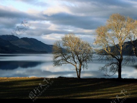 苏格兰没有水怪的尼斯湖图片