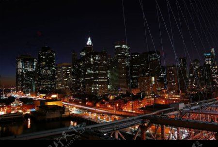 紐約布魯克林大橋图片