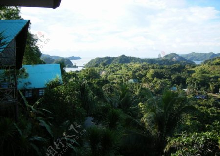 帕劳岛屿度假村风光图片