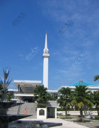 马来西亚国家清真寺图片