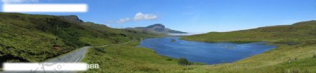 英国苏格兰斯凯岛的法达湖图片